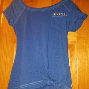 Hollister studded short sleeve